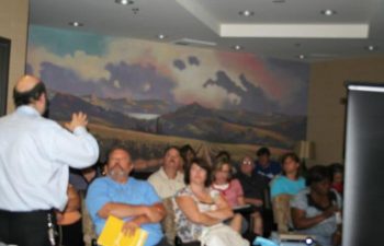 Dr. David Davtyan Educating Attendees About Different Weight Loss Procedures At His Educational Seminar In Rancho Cucamonga